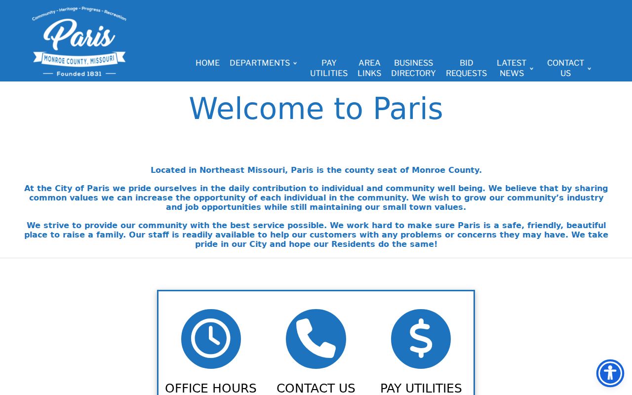 Monroe County Paris court docket official Paris city source